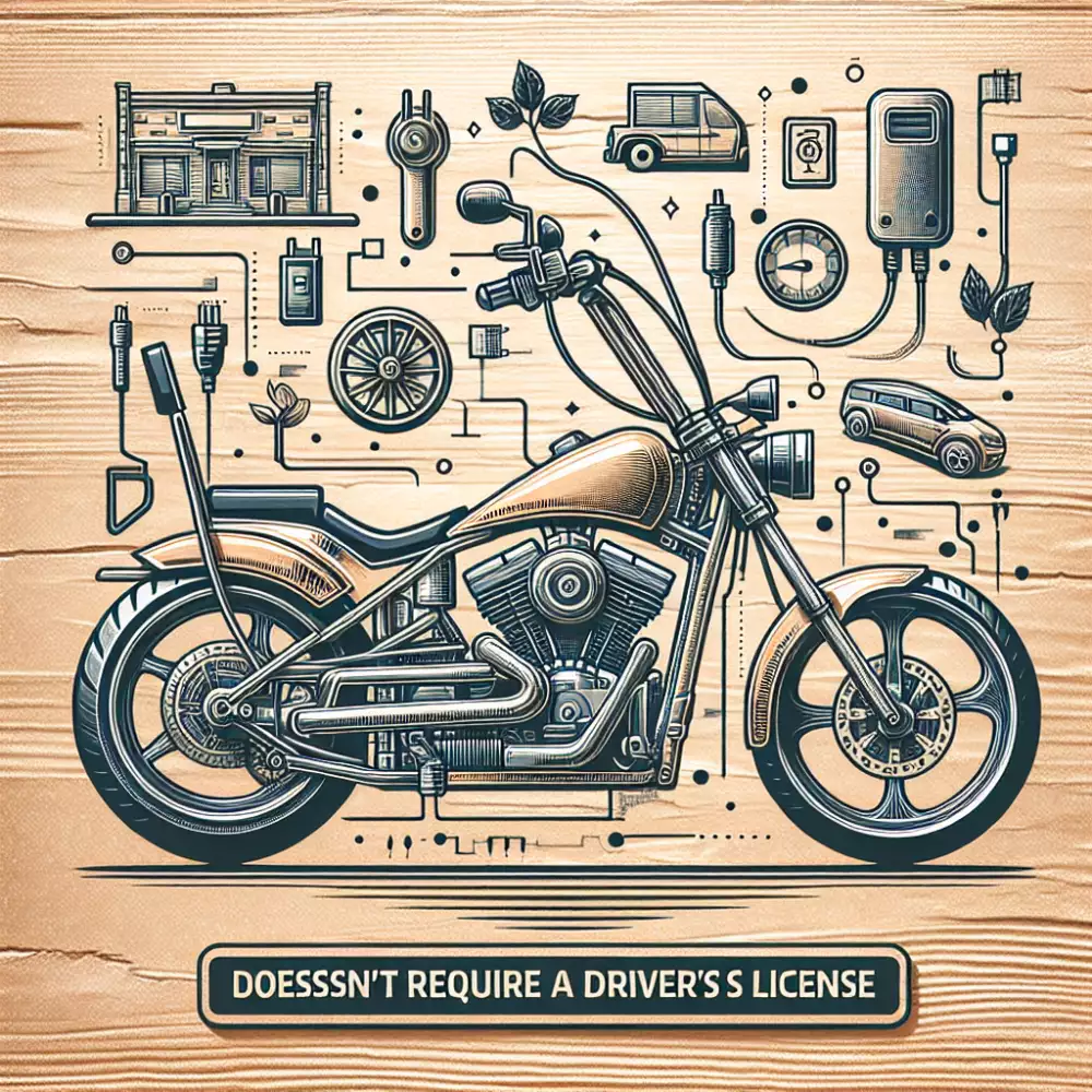 elektro chopper bez řidičáku