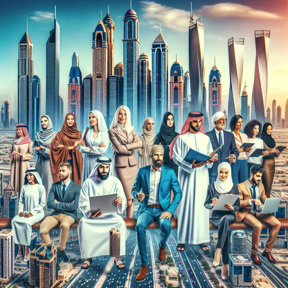 práce v dubaji